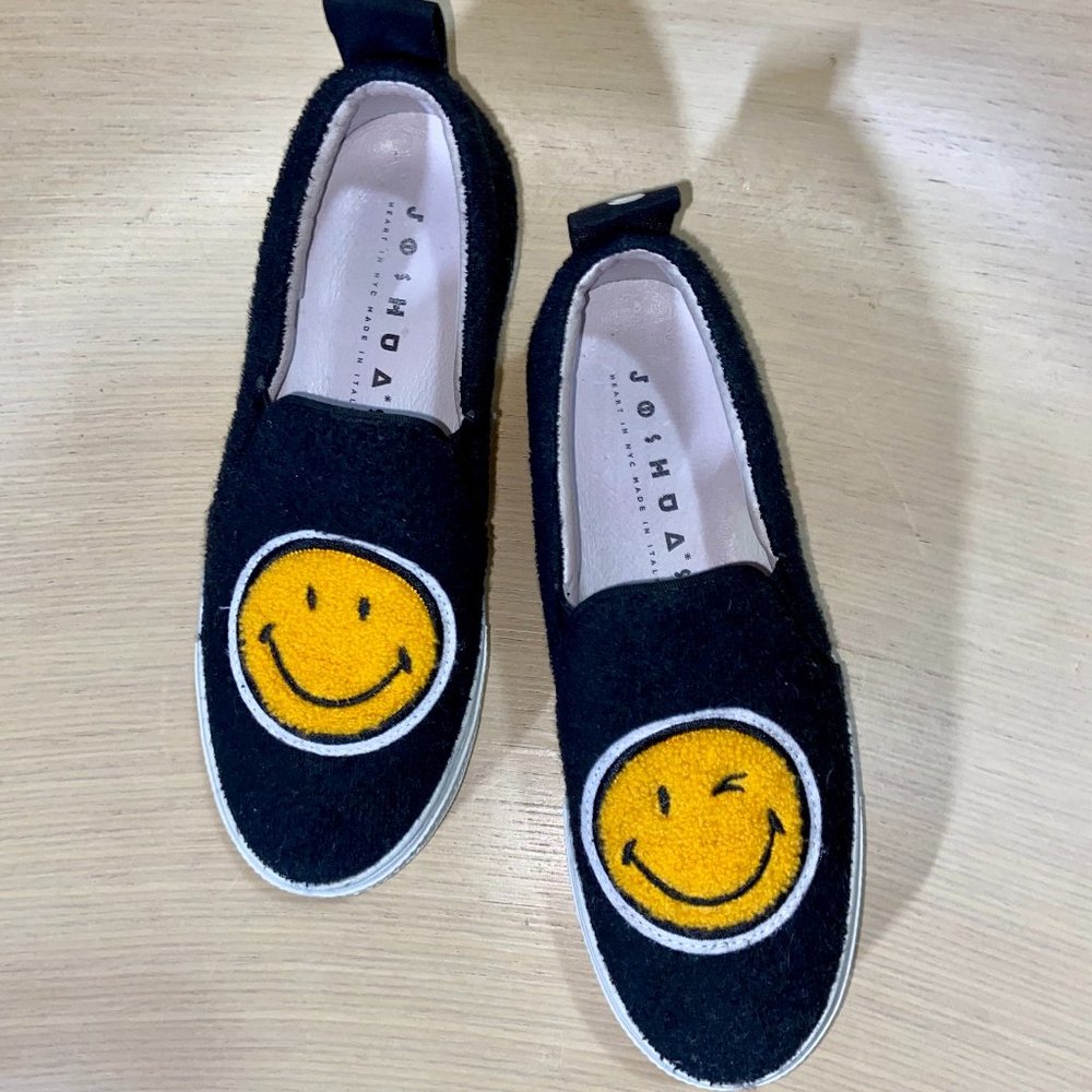 Joshua Sanders Black Smile Platform Sneaker 35